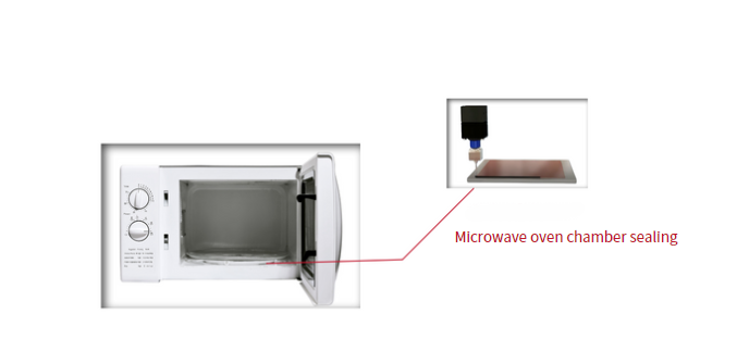 Microwave oven chamber sealing
