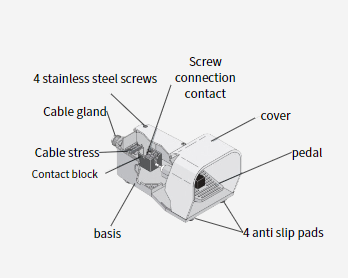 【Adhesive for foot switch sensor】